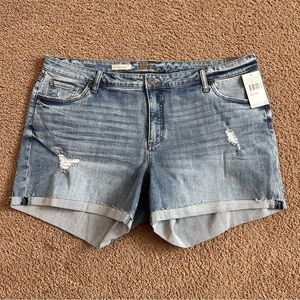 18 Kut from the Kloth Distressed Jean Shorts